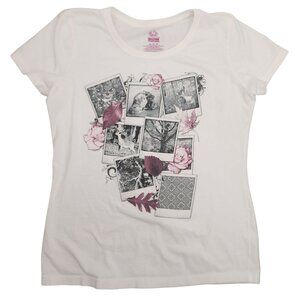 Women's Custom Wildlife Photos Flower Leaf Nature Baby Tee T-shirt Medium FOTL